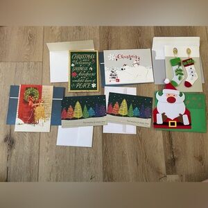 Assorted christmas cards and envelopes 7
